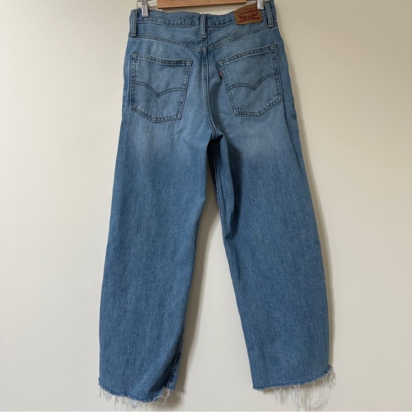 Levi’s ‘94 Baggy Distressed Light Wash Jeans 28 Denim - Picture 4 of 7